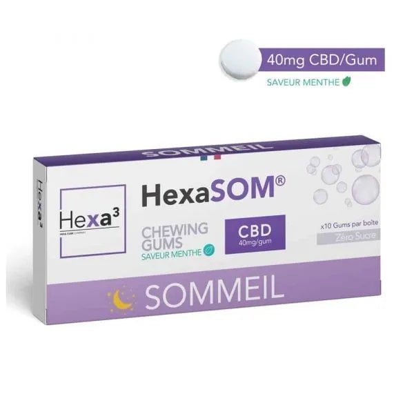 Chewing - gums CBD Sommeil 🌙💤 - La Maison Du Canab
