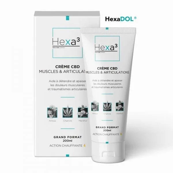 Crème CBD Arnica Muscles & Articulations Hexa3 🌿💆♂️ - La Maison Du Canab