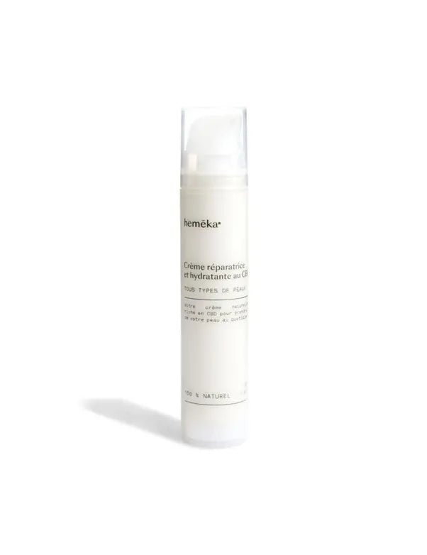 Crème Réparatrice & Hydratante au CBD Hemēka 🌿💧 - La Maison Du Canab