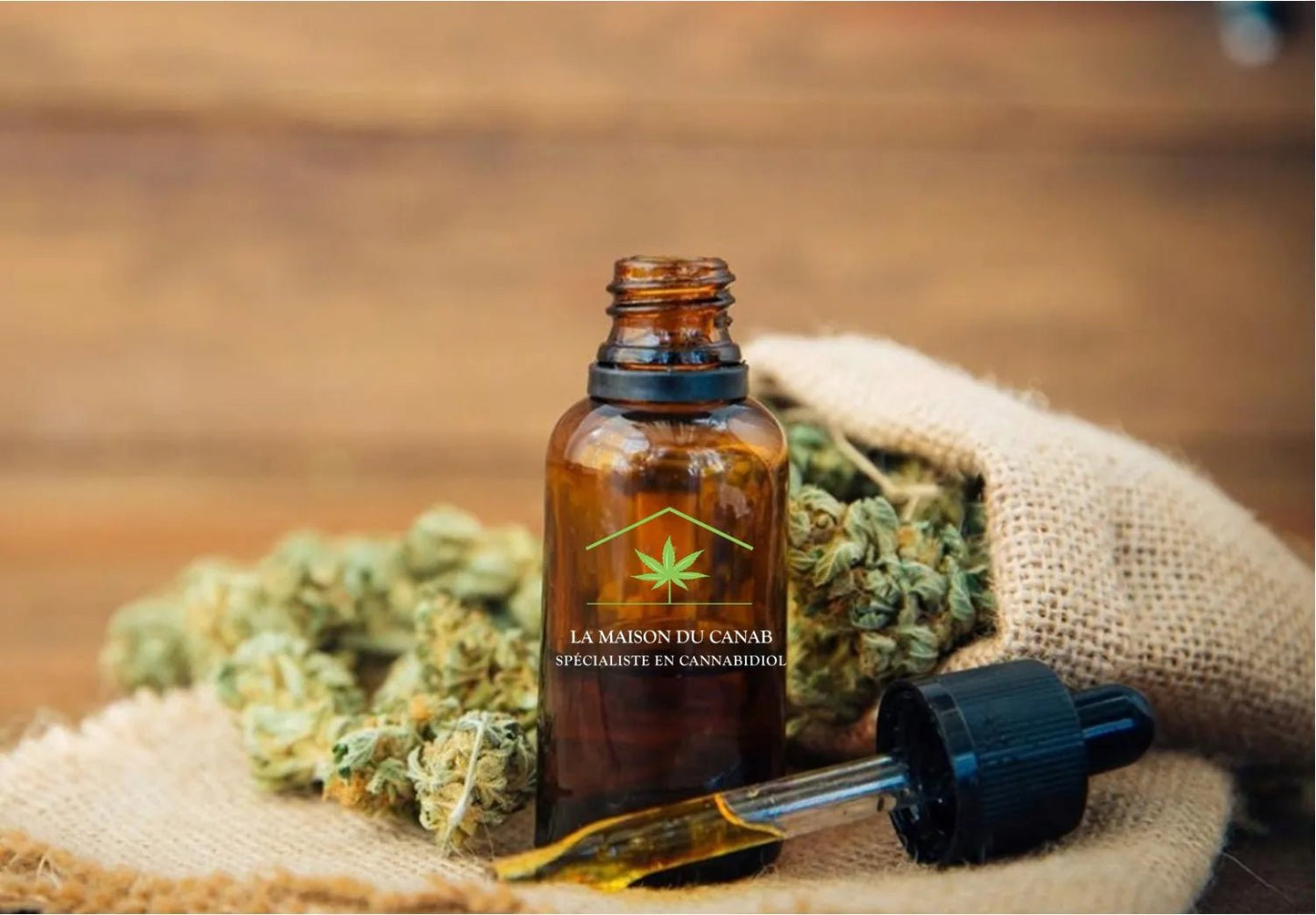 Huile CBD 25% ÉPIDERMIQUE 🌱💧 - La Maison Du Canab