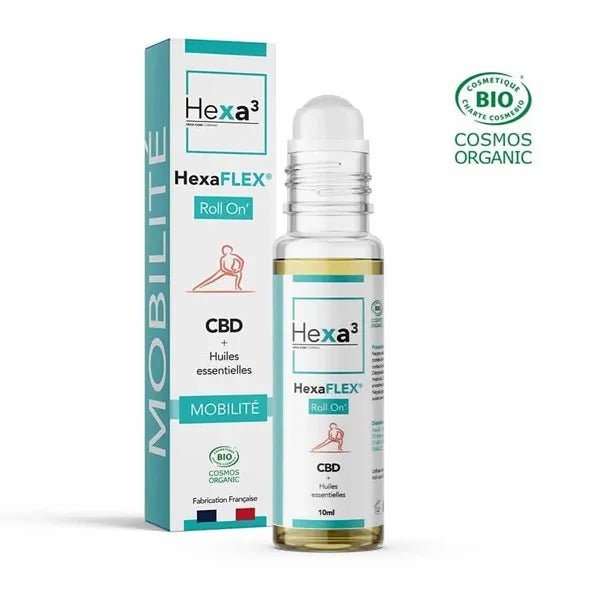 Roll - On CBD Bio Mobilité HexaFLEX®💧🌿 - La Maison Du Canab