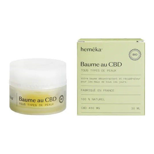 Baume au CBD Hemēka 🌿💪 - La Maison Du Canab
