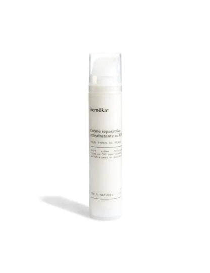 Crème Réparatrice & Hydratante au CBD Hemēka 🌿💧 - La Maison Du Canab