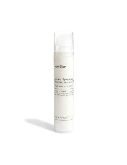 Crème Réparatrice & Hydratante au CBD Hemēka 🌿💧 - La Maison Du Canab