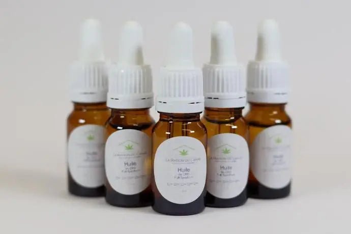 Huile CBD Full Spectrum 5% - La Maison Du Canab