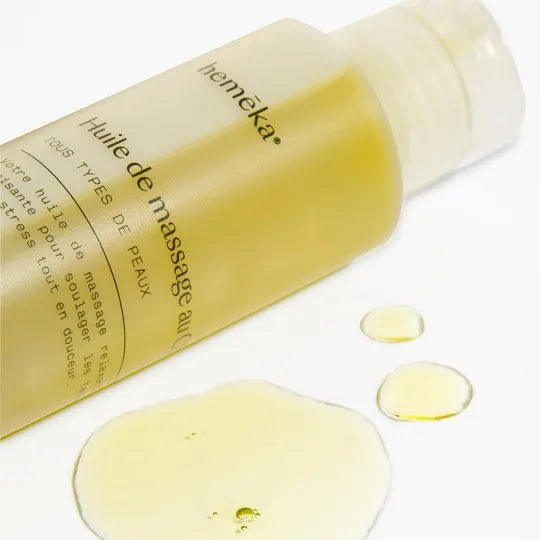 Huile de massage au CBD Hemēka 🌿💆‍♂️ - La Maison Du Canab