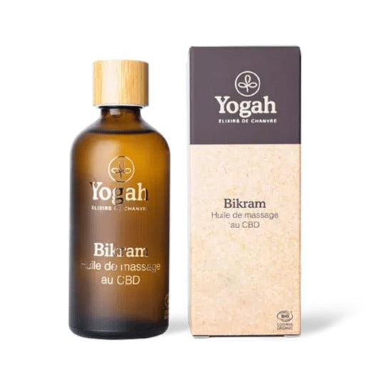 Huile de Massage CBD Bio – Bikram 🌿💆‍♂️ - La Maison Du Canab