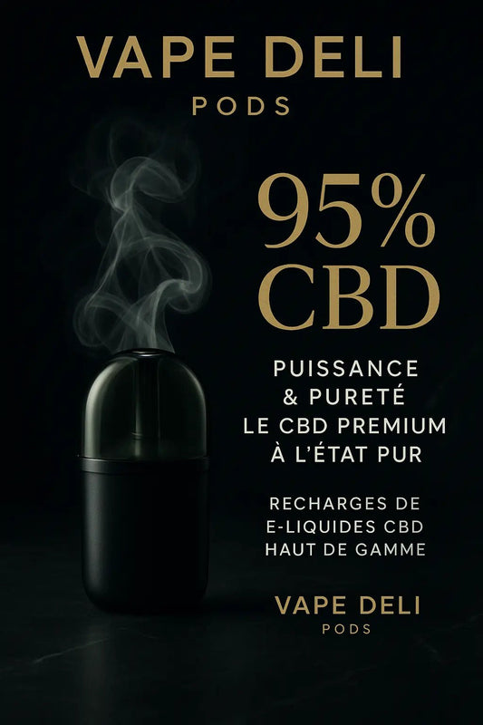 Recharge PODS CBD - 95% CBD 🌿💨 - La Maison Du Canab